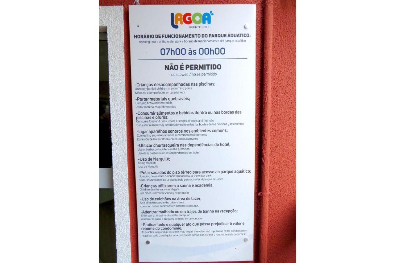 Lagoa Quente Hotel - Apartamentos Para Temporada Caldas Novas Εξωτερικό φωτογραφία